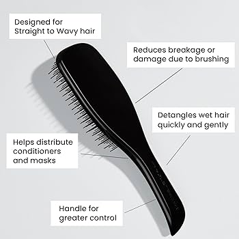 N Treck Paddle Detangler Hair Brush for Men & Women