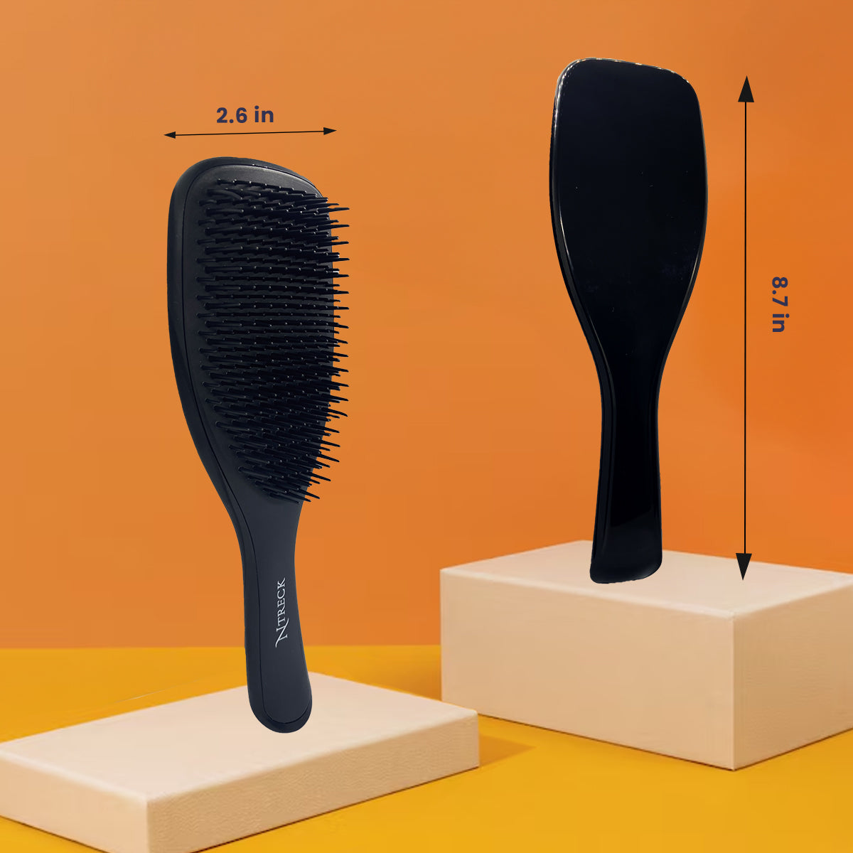 N Treck Paddle Detangler Hair Brush for Men & Women