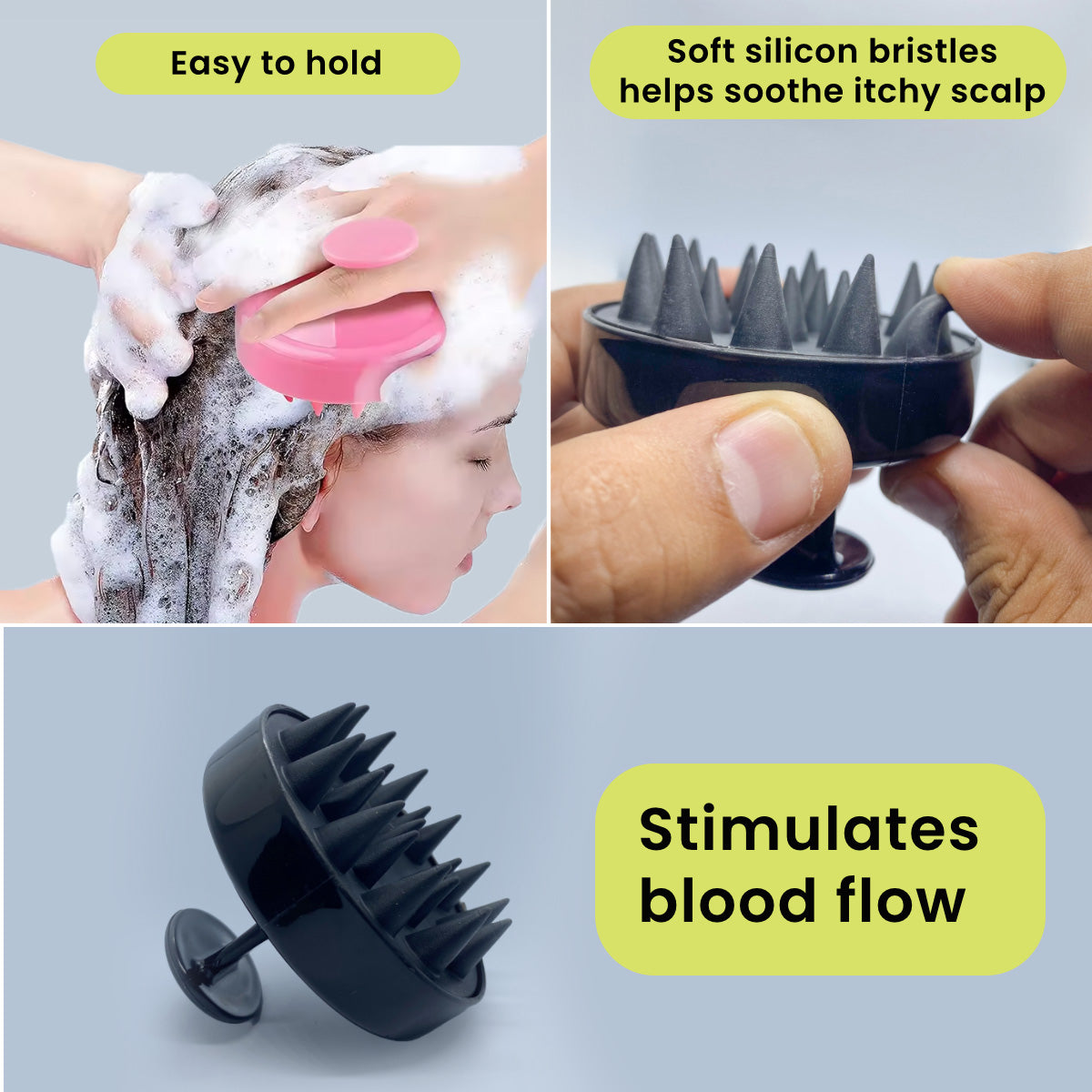 NTreck Scalp Massager for Hair Growth