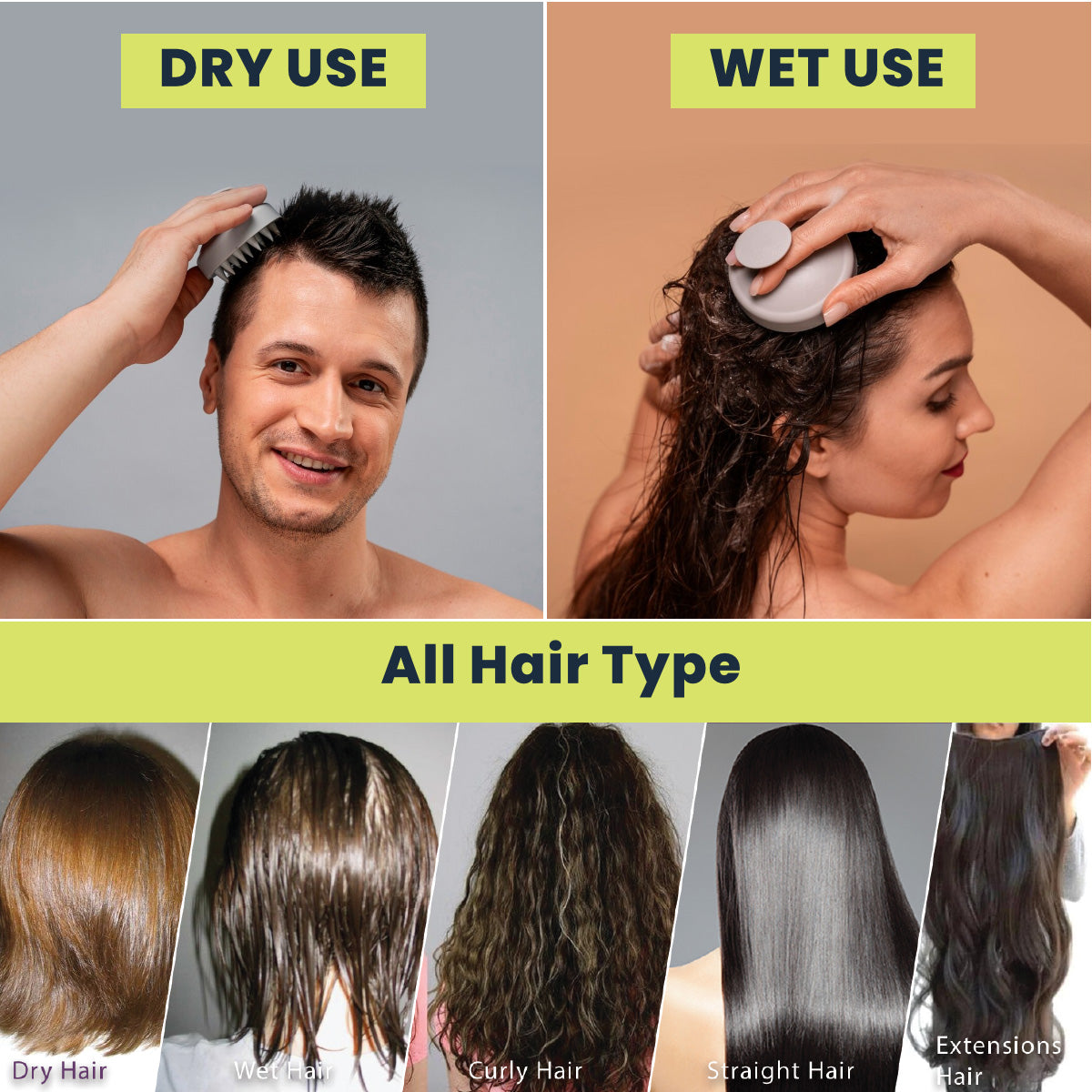 NTreck Scalp Massager for Hair Growth