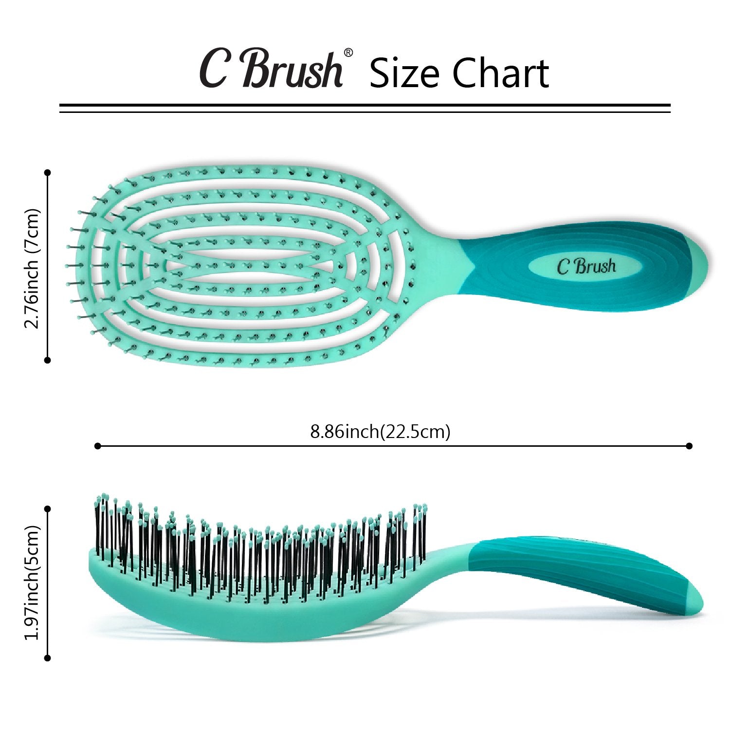 Patented Venting Hair Brush C Brush