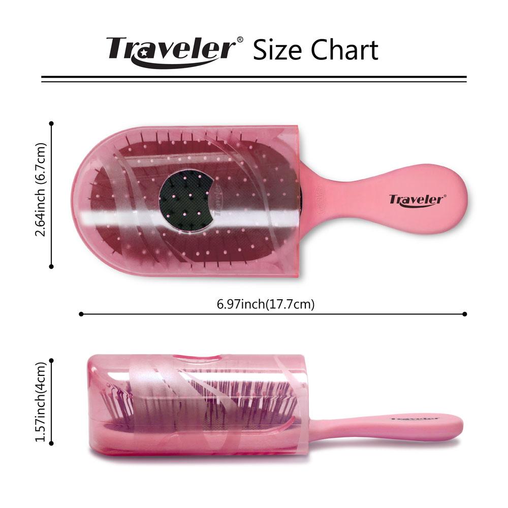 Patented Traveler Hair Brush