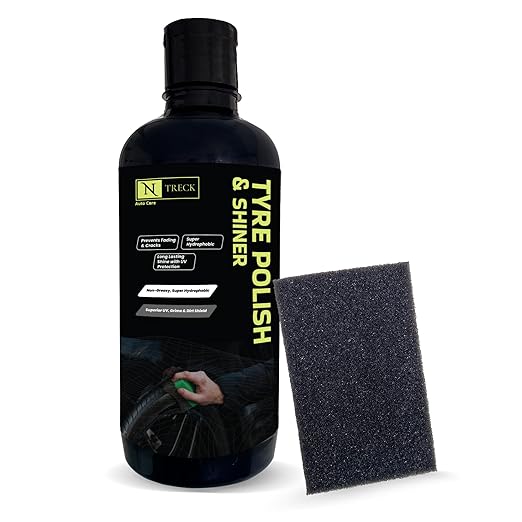NTreck Tyre Polish for Car & Bike