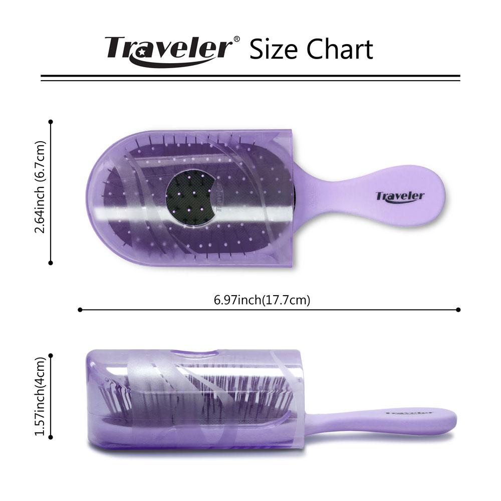 Patented Traveler Hair Brush